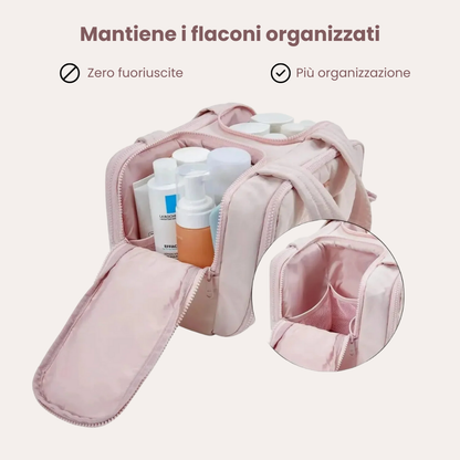 Klea Travel Organizer – Il tuo beauty, perfettamente in ordine.