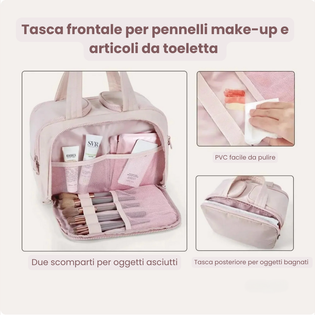 Klea Travel Organizer – Il tuo beauty, perfettamente in ordine.