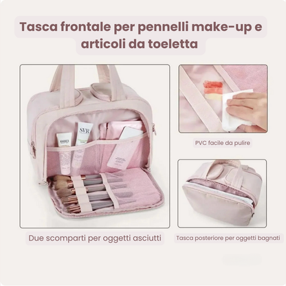 Klea Travel Organizer – Il tuo beauty, perfettamente in ordine.